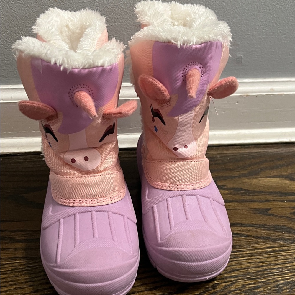 Pink and Purple Unicorn Boots